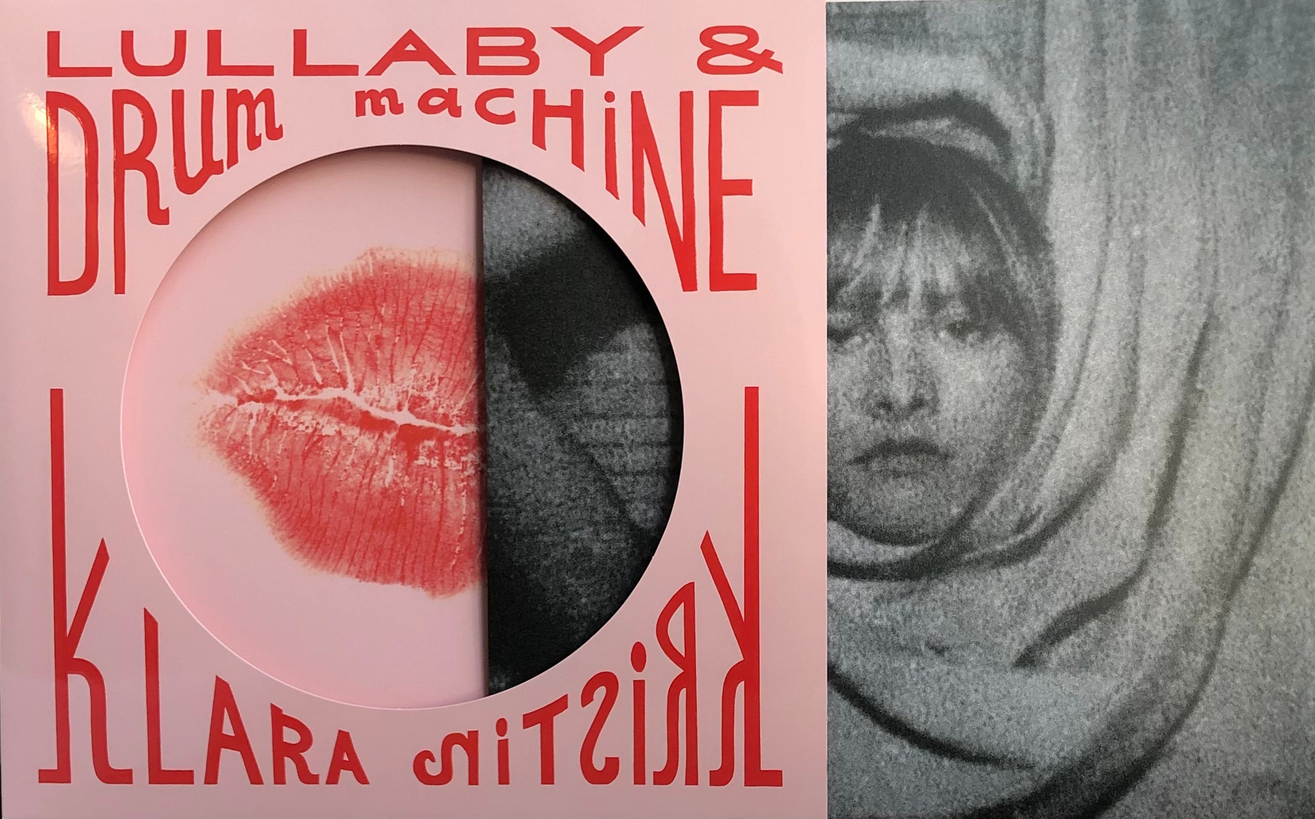 Pink Vinyl Record, Lullaby & Drum Machine by Klara Kristin