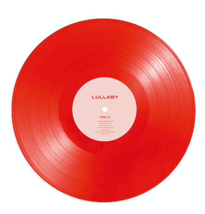 Red Vinyl,  Lullaby & Drum Machine by Klara Kristin